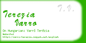 terezia varro business card